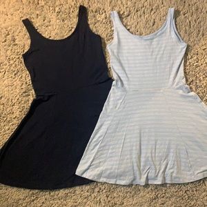 H&M organic cotton set of two dresses.